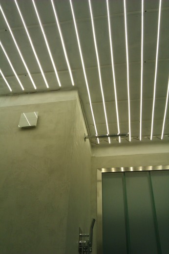 Příprava světelného rastru pro osvětlení stropu